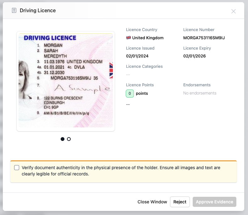 Zerity's secure document collection platform interface showing digital document management and automated compliance tracking